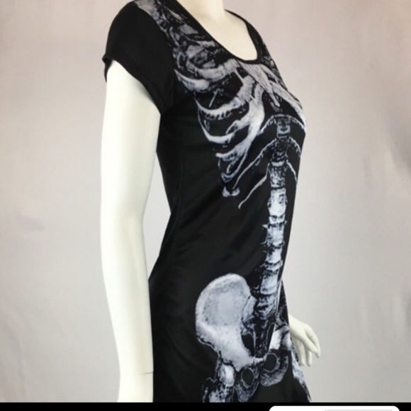 🆕 SPOOKY SKELETON DRESS - Picture 7 of 7